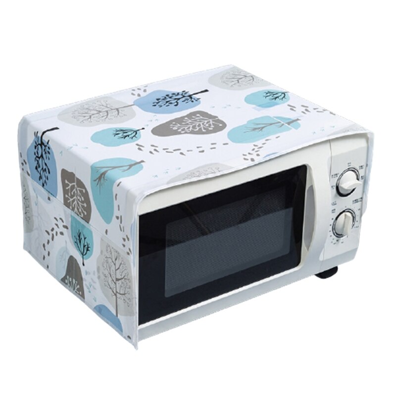 Nordic Microwave Oven/Oven Dust Cover Grease Proof Kitchen Accessories Reusable: Forest