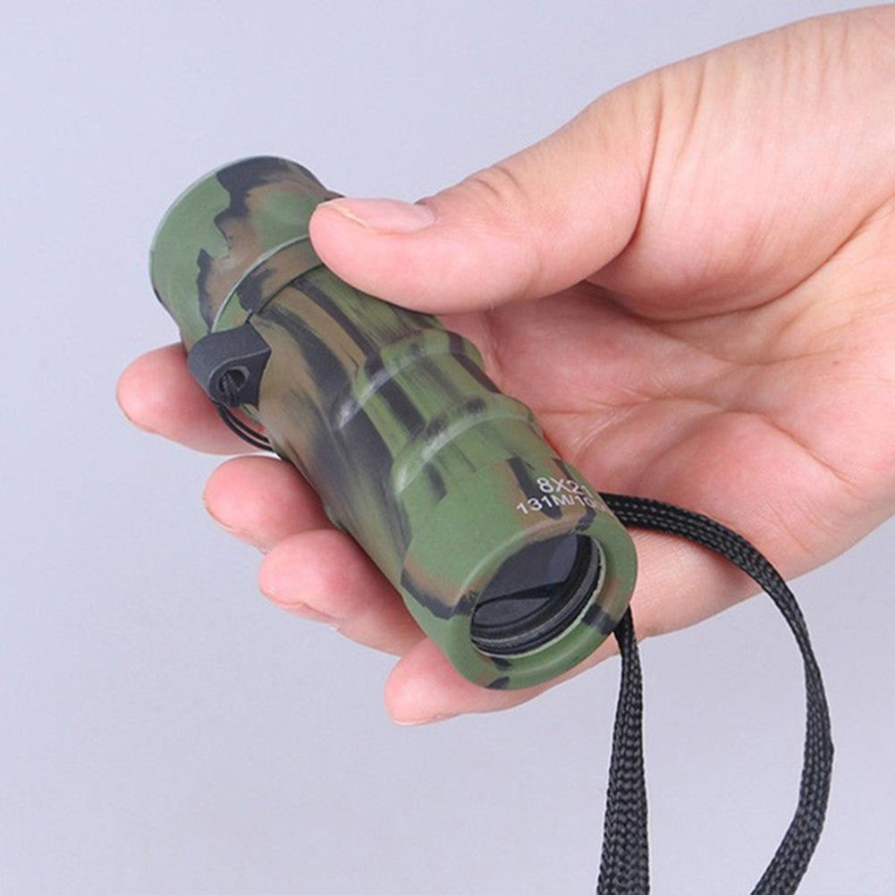 8x21 Travel Outdoor Camping Night Vision HD Optical Lens Monocular Telescope