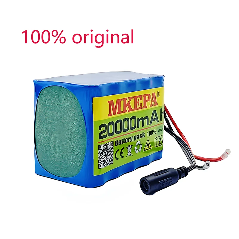 12V 20000mah 18650 Lithium Battery Pack 3S5P large Capacity Built-in BMS 20Ah Suitable for Small Power Electronic Equipment