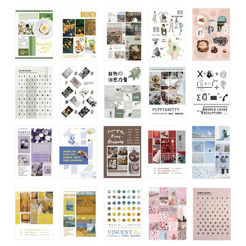 Koreansk rosyposy liv serie søte tidsskrift klistremerker bok ins etikett klistremerke dagbok planlegger scrapbooking diy dekorative skrivesaker