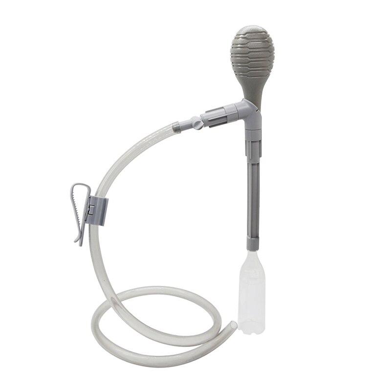 Effectieve waterververser aquarium grindreiniger aquarium hevelpomp met klepbediening voor het verversen van water in het aquarium nieuwste