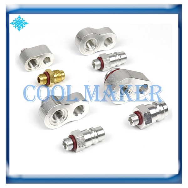Auto Air Conditioner Compressor R134a R12 pipe fitting hose joints