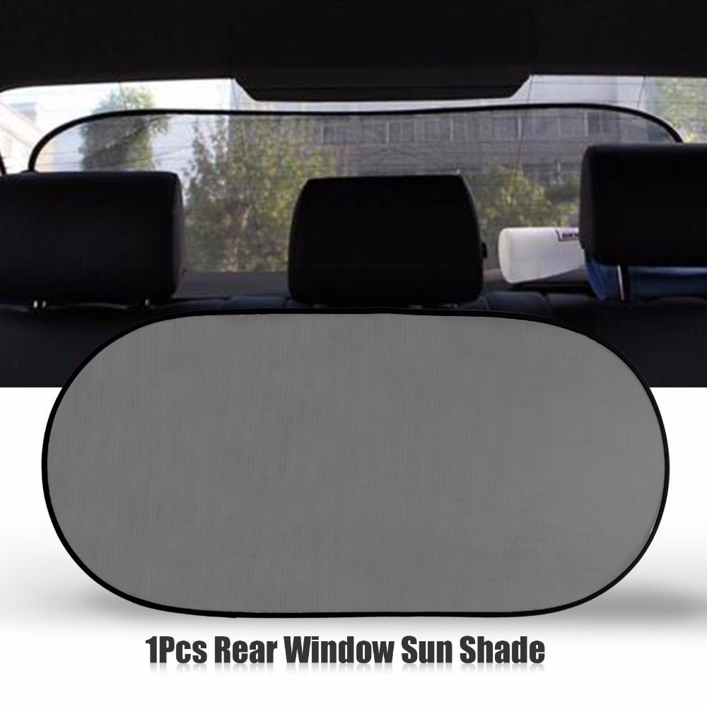 5 Pcs Auto Zonneklep Rear Side Window Zonnescherm Mesh Stof Zonneklep Shade Cover Shield UV Protector Black auto Zonnescherm Gordijn