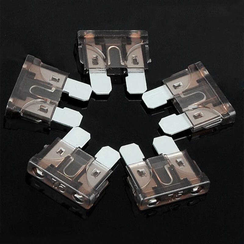 10x 5A / 7.5A / 10A / 15A / 20A / 25A / 30A / 40A Amp Fuse Auto ATC Blade Fuse Car Standard Blade Fuses 1.9x1.9CM Auto fusibles