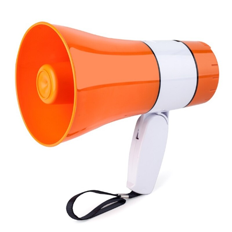 High-Power Hand-Held Megaphone Selling Stalls Amplified Sound Recording Speakers Inserted U Disk Card