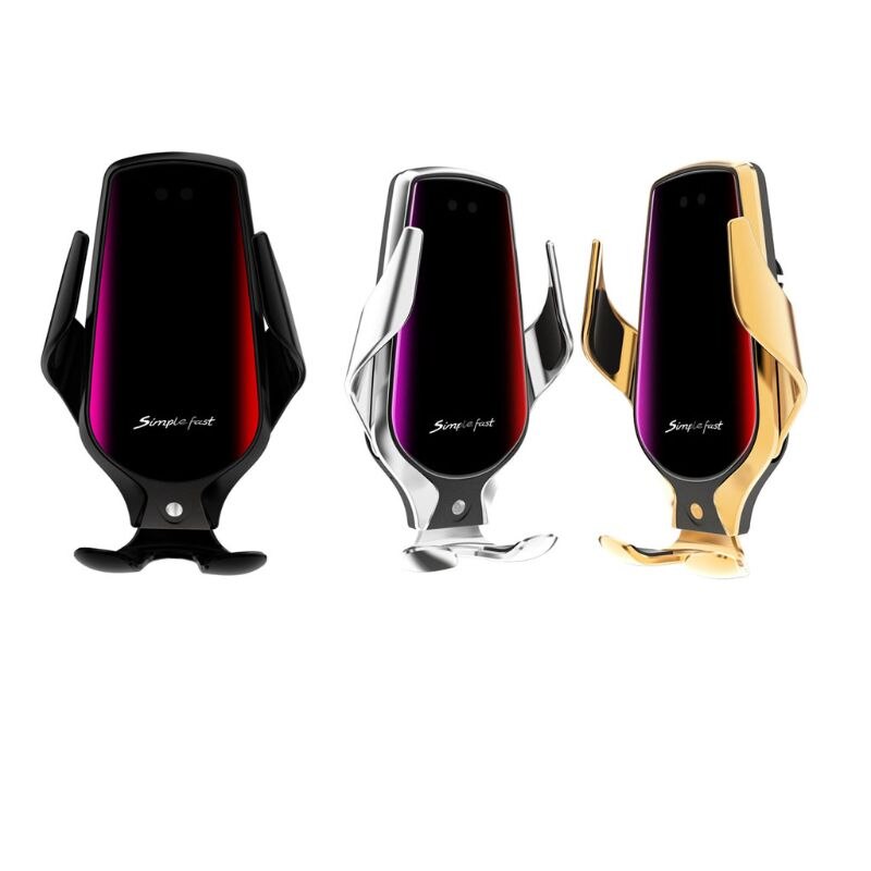 Ir Smart Sensor Auto Draadloze Oplader Automatische Spannen 10W Snelle Opladen Mount