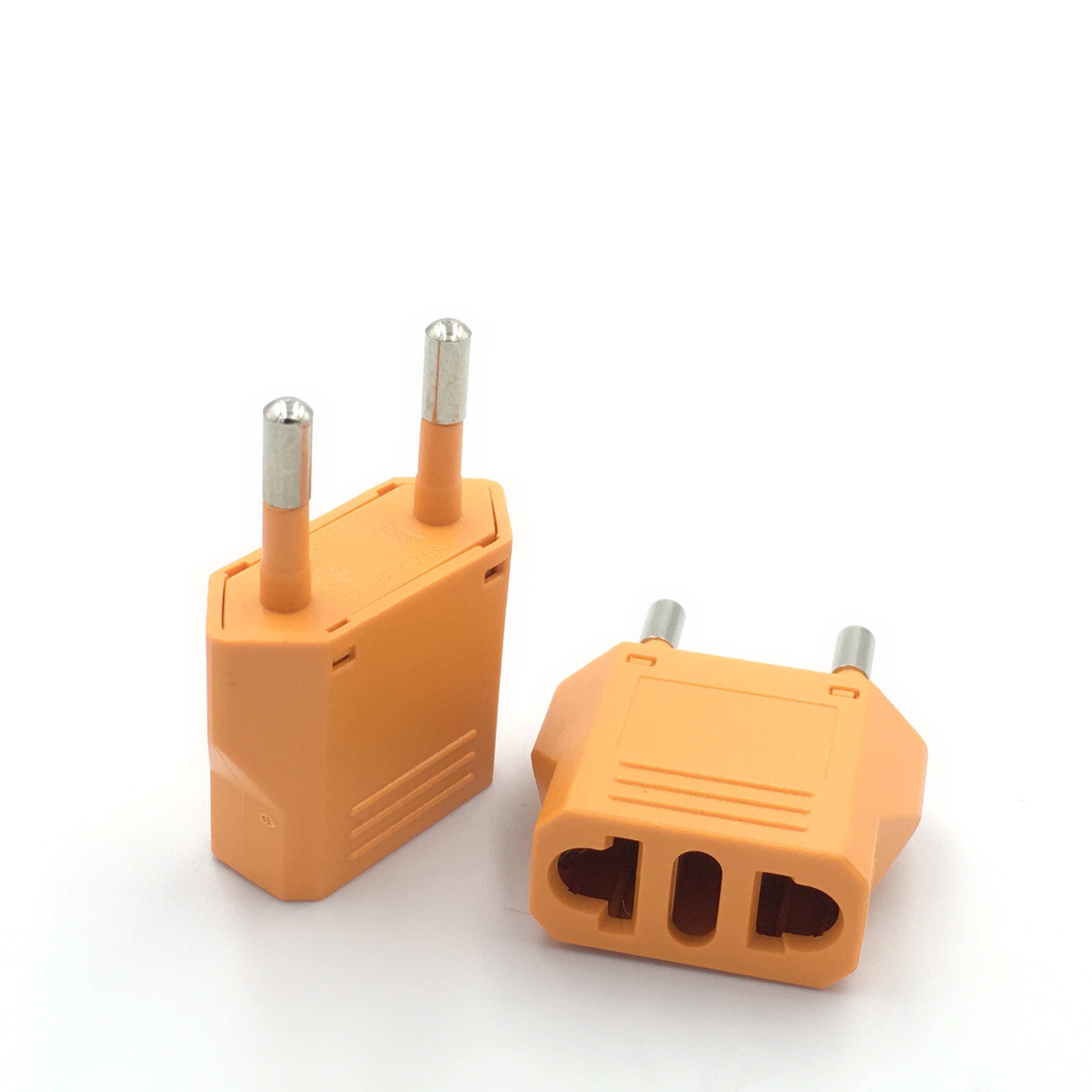 Adaptér eú euro kr zástrčka čína z usa do eú európsky cestovný adaptér elektrický adaptér eú zástrčka prevodník zásuvky ac zásuvka: Iné