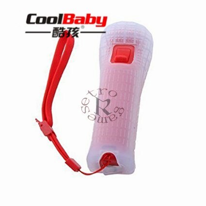 Pro Wired Shock Game Controller Gamepad game remote controller For Nintendo Wii + Case Skin