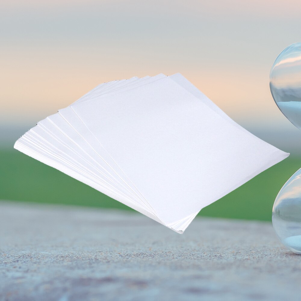 100pcs Heat Transfer Printing Paper A4 Sublimation Transfer Paper A4 Light T Shirt Transfer Paper White