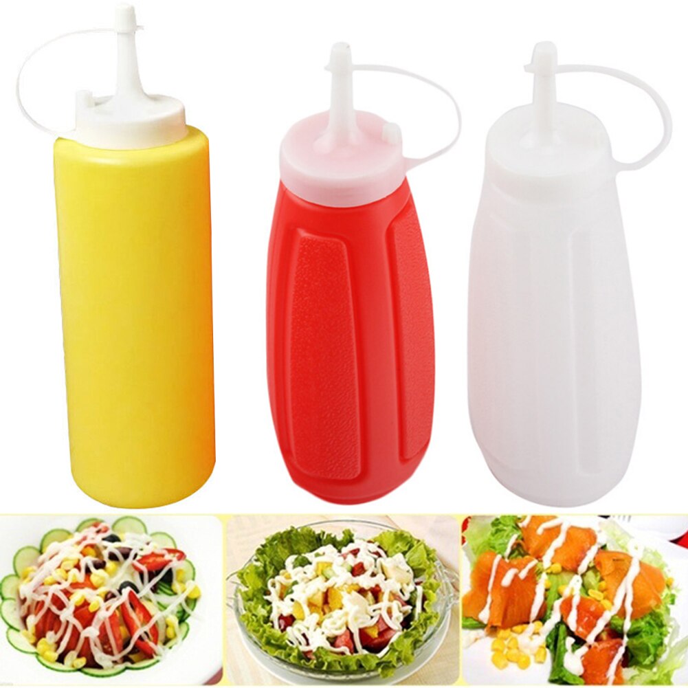 2Pcs Bake Fles Cruet Keuken Benodigdheden Restaurant Plastic Pompoen