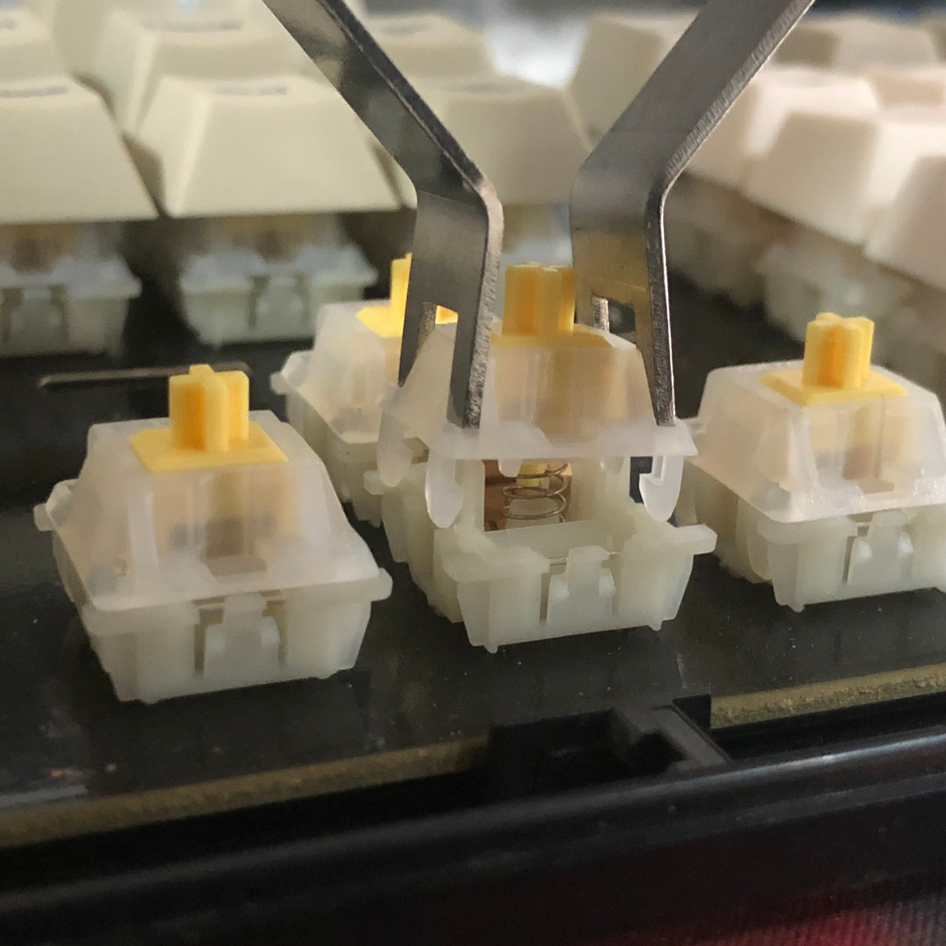 Mechanical Keyboard Keycaps Metal Switch Extractor Opener Open instantly For Only Cherry mx Switches