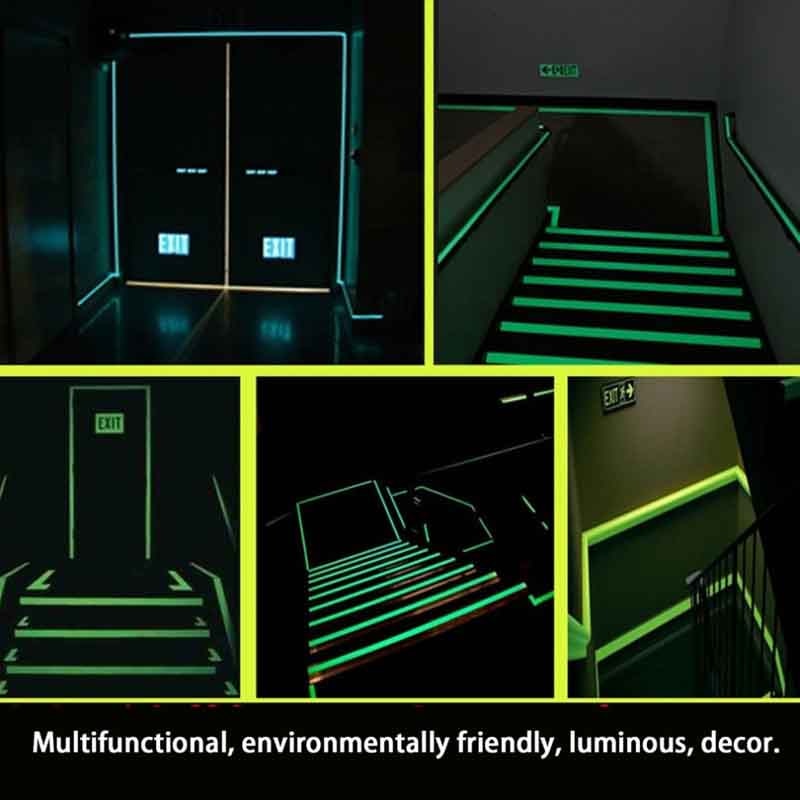 3m buitentape lichtgevende waarschuwingstapes, reflecterende stickers voor fietsauto's, veiligheidsstickers voor gereedschap