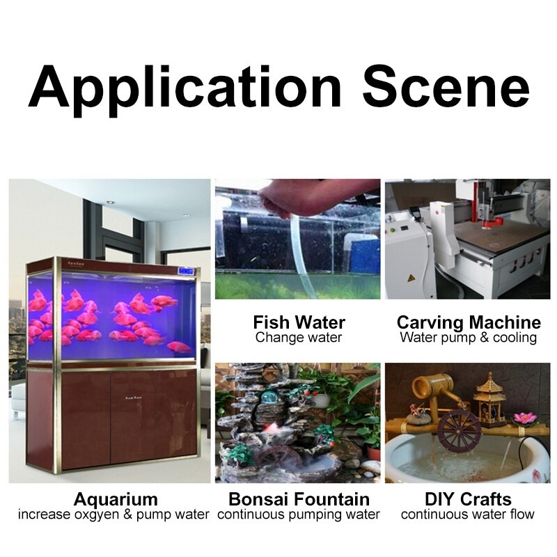 110V/220V 5-40W Multifunctional Aquarium Water Pumps Tank Pond Pool Fountains Pump Waterproof Submersible Fish Pond Water Pump