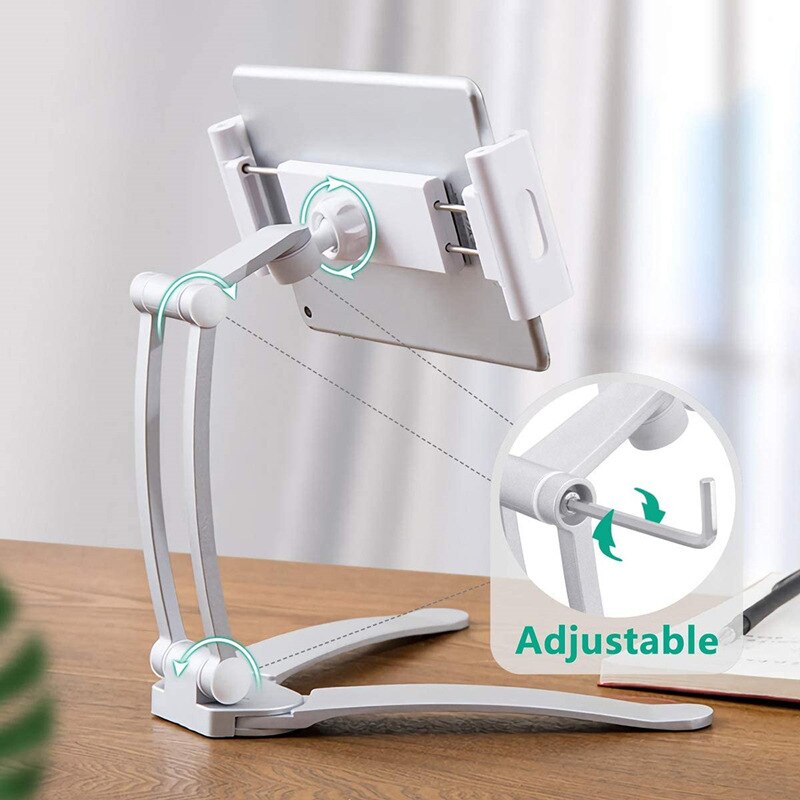 Rotating Portable Monitor Wall Desk Metal Stand Fit For Below 15.6inch monitor Tablet Mobile Phone Holders