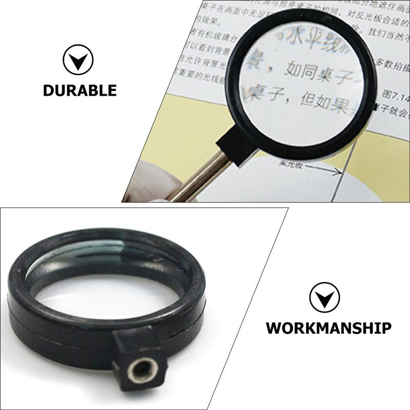 2Pcs Handheld Fysieke Optische Lens Concave Bolle Lens Voor Natuurkunde Onderwijs Natuurkunde Optische Student Experiment Apparatuur