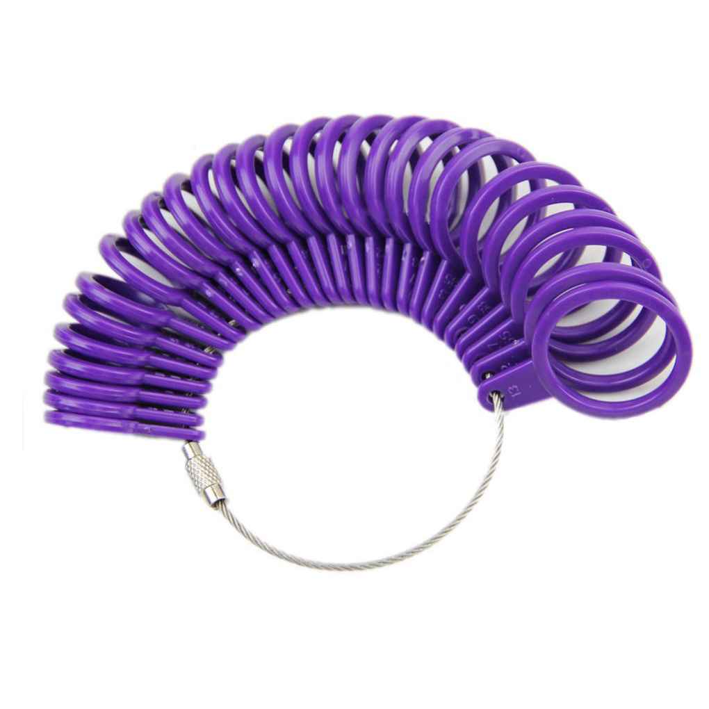 Ring Size Mandrel Stick Finger Gauge Ring Sizer Measuring Jewelry Tool Set Jewelry Tools Ring Measurer