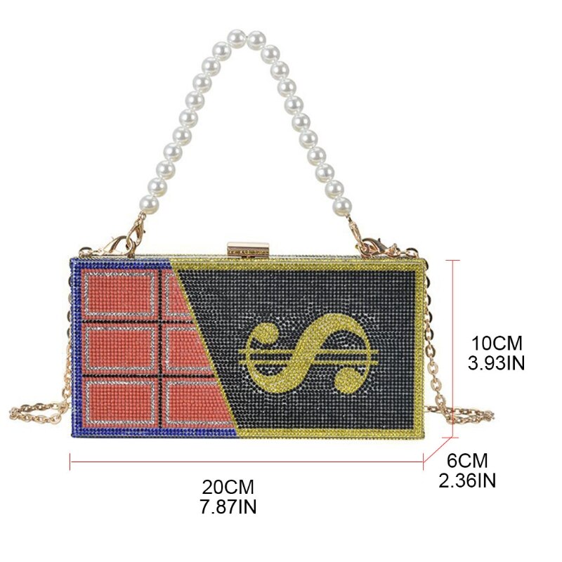 Nowy premia torebka damska torebka i torebka elegancka luksusowa torebka w kształcie czekolady w kształcie diamentu mała torba na ramię