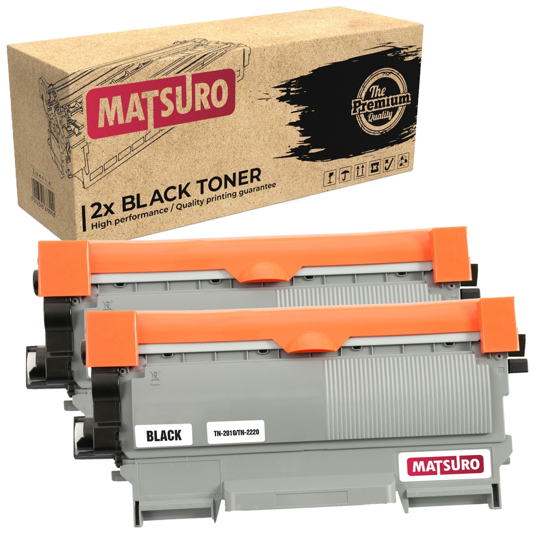 Matsuro Originale | Compatibili Cartuccia Del toner Sostituire per fratello TN-2010 TN-2220