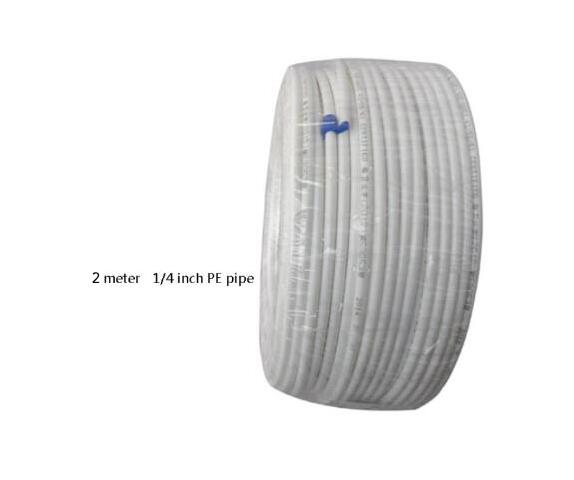 1/4 Inch L/T type Quick water connector Slip lock Quick-connect Gezamenlijke PE waterleiding Connectors fittings Waterzuiveraar: 2meter PE pipe
