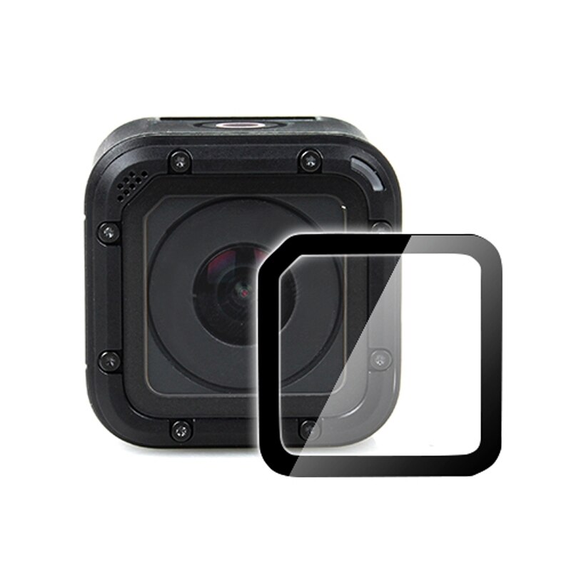 Til go pro tilbehør hærdet glas linsebeskytter film udskiftningssæt til gopro hero 4 hero 4 session