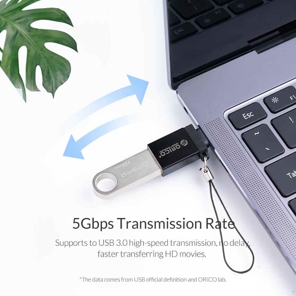 ORICO OTG USB typ C adapter mikro USB robić typu C OTG złącze robić telefonu Macbook laptop ładowarka typ synchronizacji danych konwerter USB 3.0