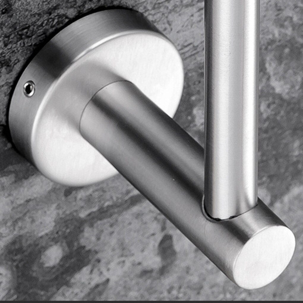 Toilet Paper Holder Stainless Steel Wall Mounted Durable Tissue Holder Toilet Paper Dispenser Space Saver Bathroom Accessories