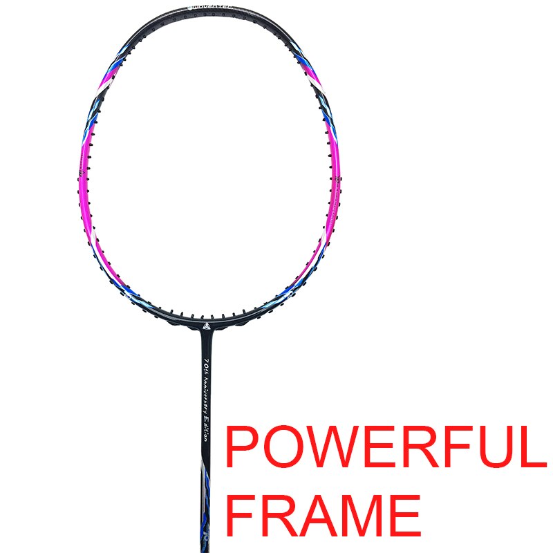 Esper Badminton Rakcet 70 Gram Lichtgewicht Carbon Fiber Badminton Racket Voor Professionele Met String Overgrip Tas Duurzaam