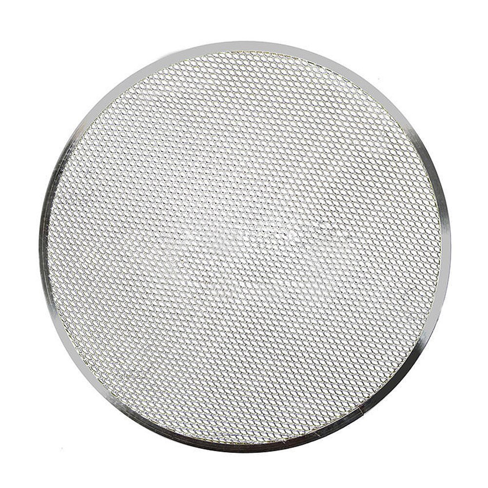 Bandeja de malla plana de aluminio para horno, utensilios de cocina para hornear, 6/8/9/10/12/14 pulgadas