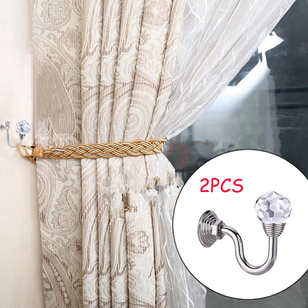 1pc magnetische gordijnbinders, haak, gesp, clip, gordijnbinder, polyester, decoratief accessoire voor thuis, gordijnhouder, riem