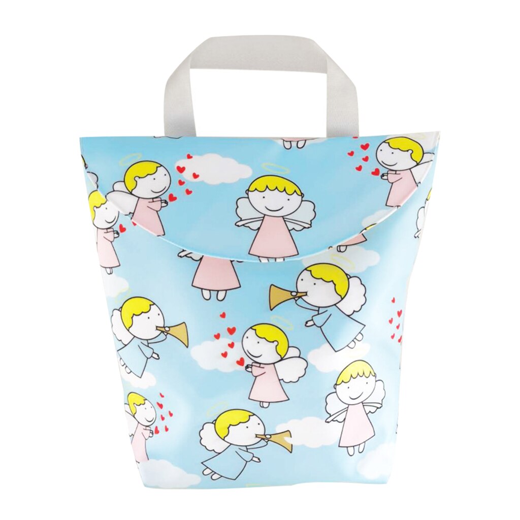 Multifunktionale Kleinkinder Windel Tasche Spielzeug Organizer Reise Windel Tasche Reusable: L Angel