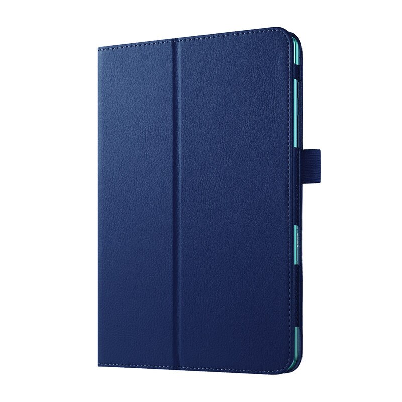 Solid Leather Case For Samsung Galaxy Tab A 8.0'' T350 T355 SM-T355 SM-T350 Tablet Stand Folding Protective Shell Case