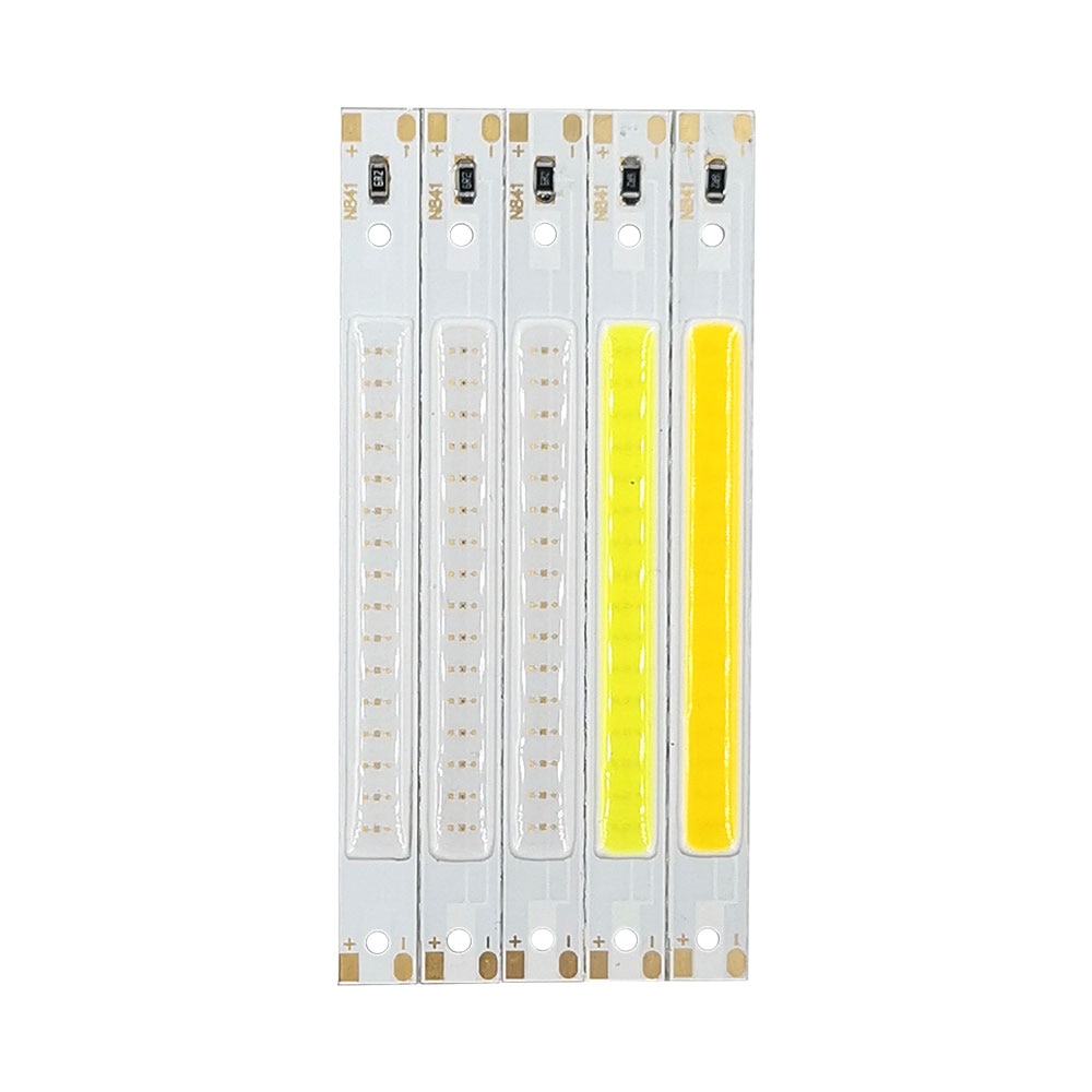80x7.5mm USB Powered 5V COB LED Strip Bar Licht DC5V 3W LED Lamp Warm Koud wit Rood Blauw Groen Kleur Lamp Emitting Diode Chip