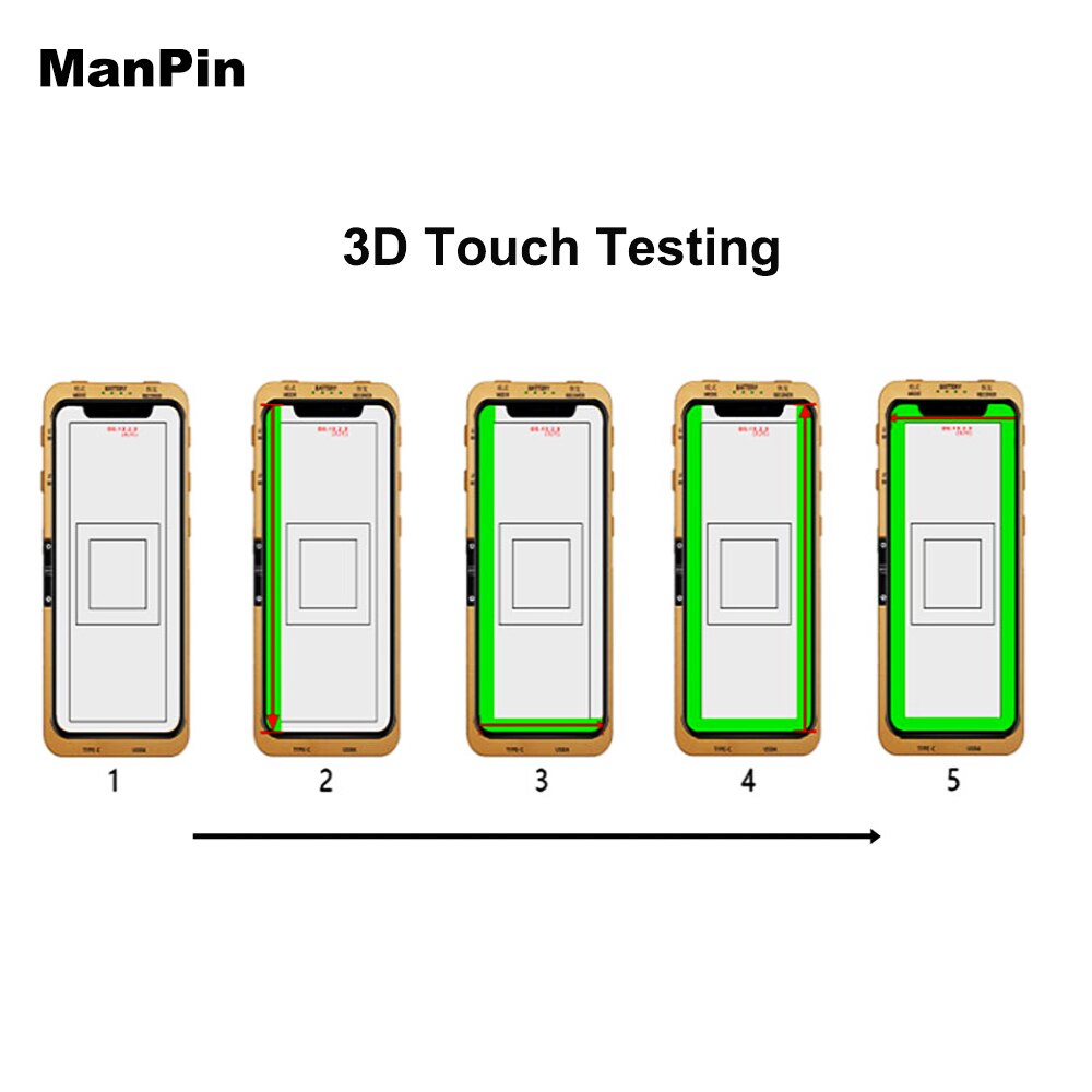 Testeur d'écran LCD DL S200, pour iPhone 11Pro MAX XS X 8 7 6S Plus, capteur de lumière ambiante, True Tone, 3D Touch