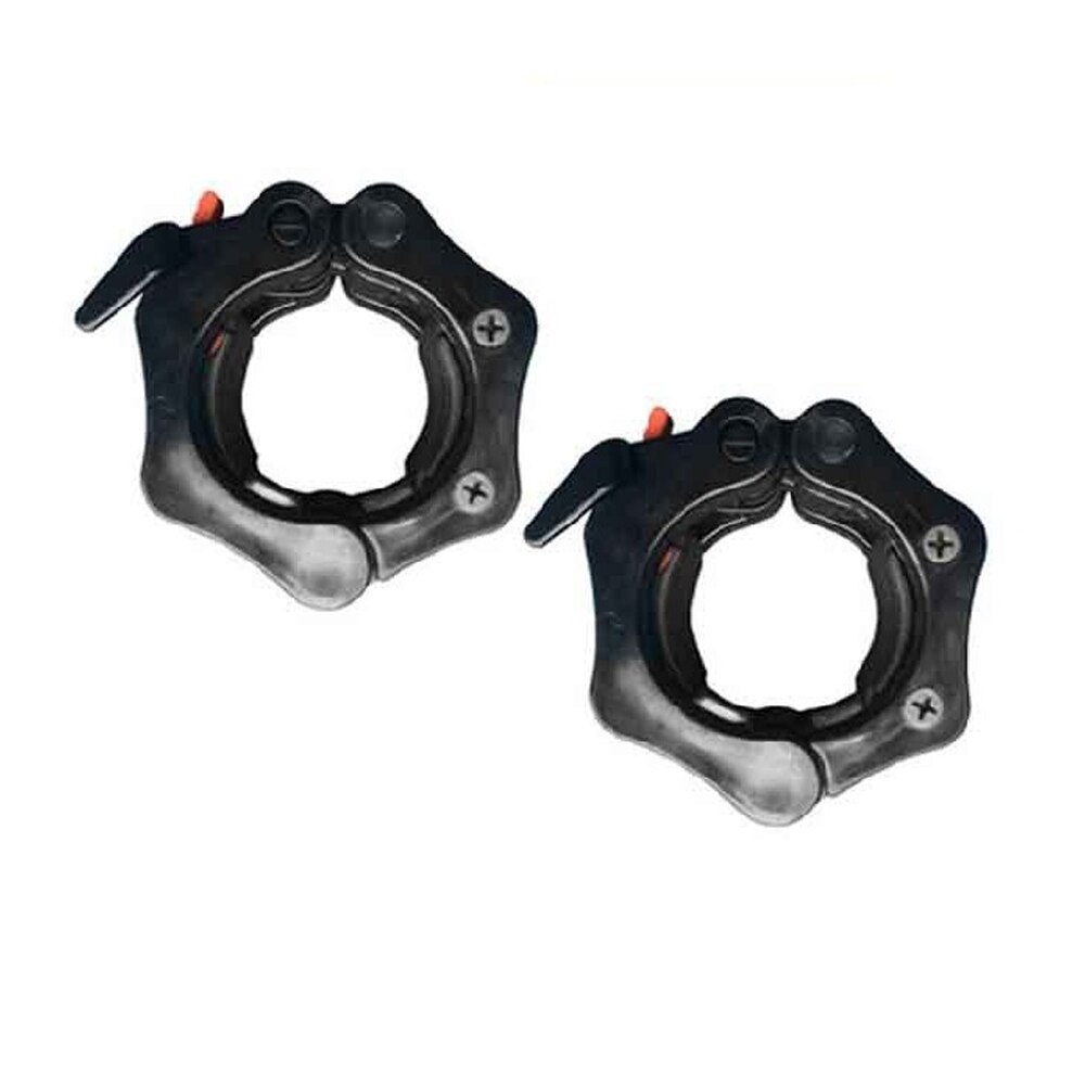 50mm Barbell Locking Weight Lifting Bar Clamp Collars Workout Gym Dumbbell Lock