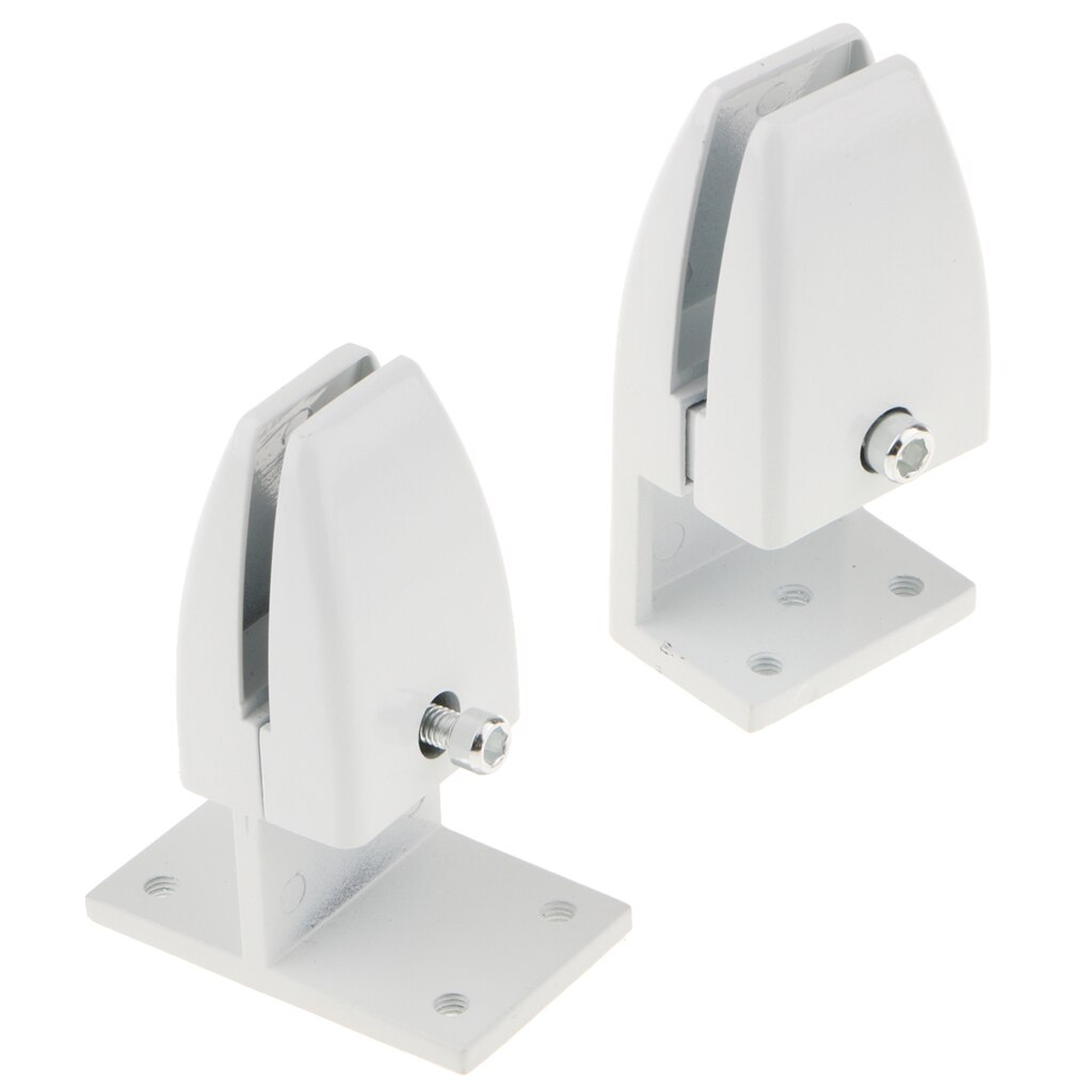 2 PCS Office Cubicle Clips Partition/Room Divider Supports Brackets Panel Clamps for Wood/Glass