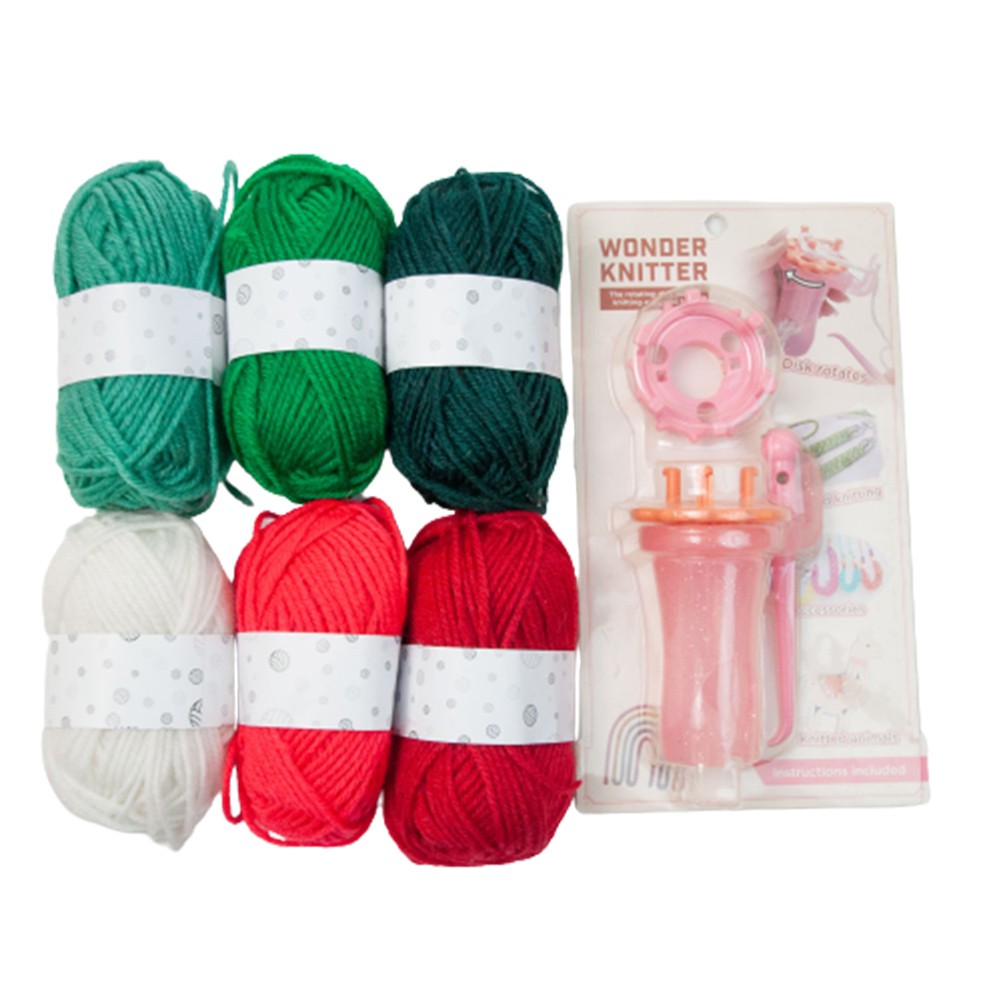 Maszyna do splatania lin z korbką, kolorowe zestawy do robienia na drutach z tkanych lin, wielofunkcyjne narzędzie do tkania bransoletek z tkanych lin