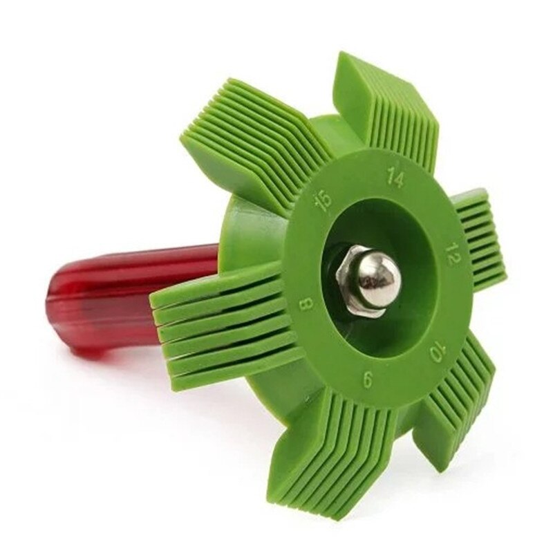 Peigne universel à ailettes de radiateur de voiture, A/C, 1 pièce, climatiseur, lisseur, outil de nettoyage, réparation de système de refroidissement du véhicule