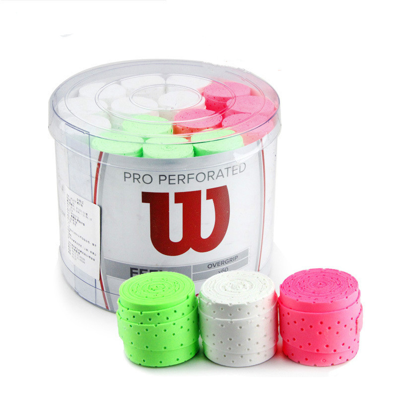 10pcs/lot Tennis Racket wilson Overgrip Anti-skid Sweat Absorbed Soft Wrap Taps Tenis Racquet Damper Dry/ Vibration Tacky grips