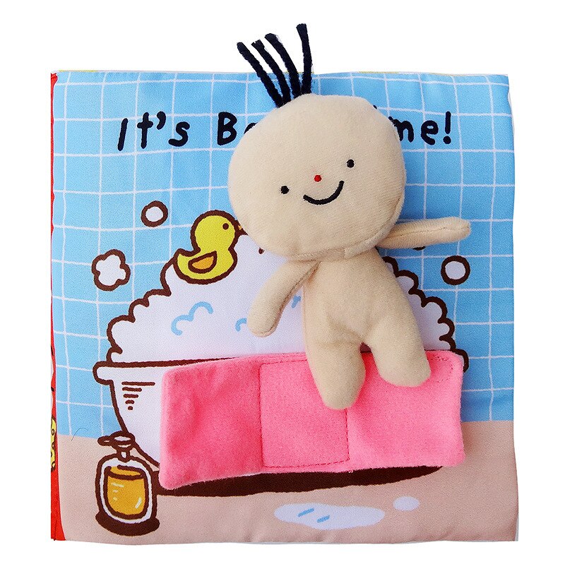3PCS Baby Bad Speelgoed Doek Boek van Bad Potje Kinderen Vroege Ontwikkeling Niet Scheur Kan Worden Gewassen Vroege Onderwijs speelgoed Activiteit Boek