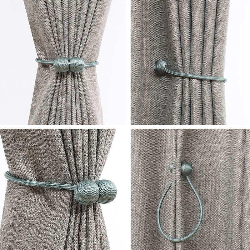 Simple Magnetic Curtain Tieback Clip Curtains Buckle Holder Decorative Home Curtains Accessories