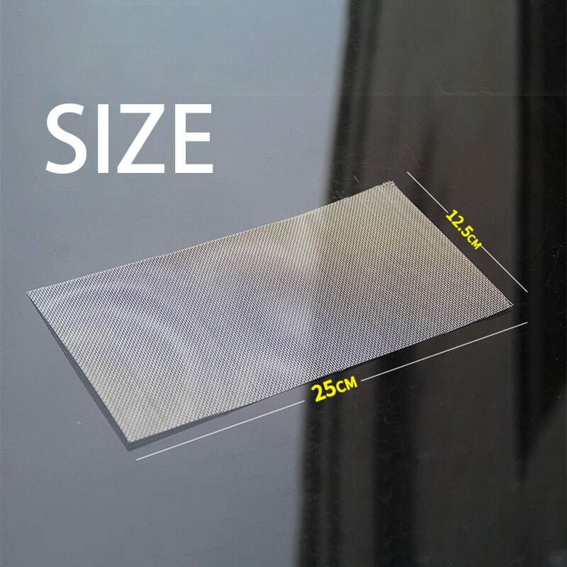 Mesh Front Fix Mesh Repairing Moulding Car Bumper Grille Net Panels Glue Plastic Repair Fix Prevent destruction Universal