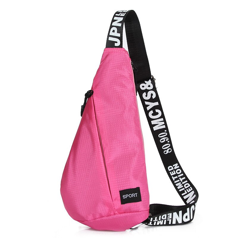 PAQUETE DE bandolera de hombro al aire libre de primavera Paquete de Ciclismo de bolsos individuales para hombres y mujeres 167: Pink