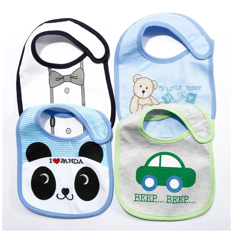 Verkoop 20 Stijlen Veranderd Baby Katoen Slabbetjes Baby Cartoon Waterdichte Speeksel Handdoek Carter Kinderen Burp Doek
