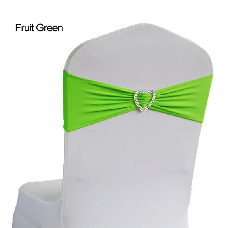 50 stücke Spandex Lycra Hochzeit Stuhl Abdeckung Schärpe Bands Hochzeit Party Geburtstag Stuhl Dekor königlich Blau verrotten Schwarz Weiß Rosa lila: Frucht Grün