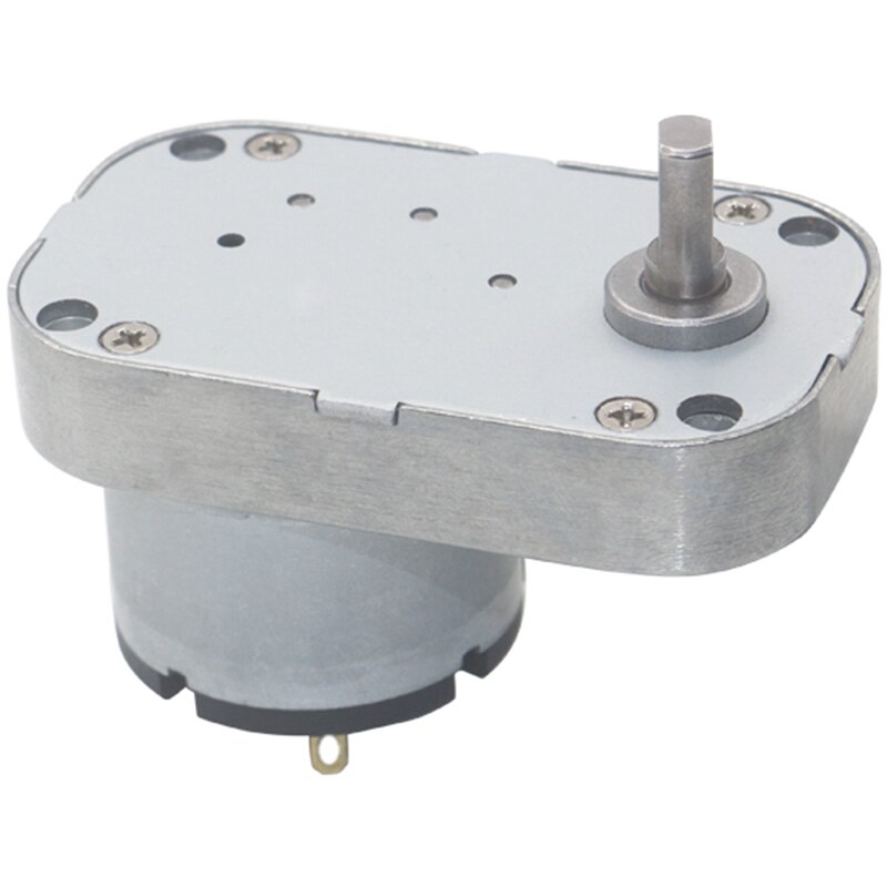 Dc12v 95 rpm låg hastighet snäckmotor metall växellåda växelmotor reversibla elektriska växelmotorer