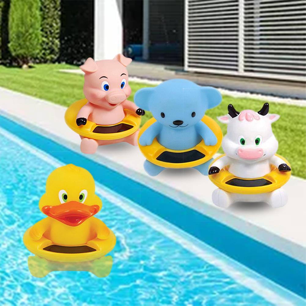 Termómetro de baño de dibujos animados para niños, juguete de ducha infantil con temperatura de delfín, cuarto de agua bonito, 1 pieza