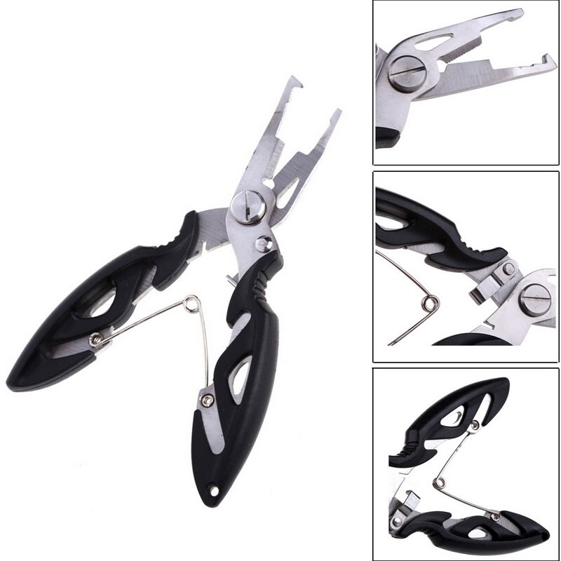 MNFT Fishing Plier Scissor Braid Line Lure Cutter Hook Remover etc. Tackle Tool Cutting Fish Use Tongs Multifunction Scissors
