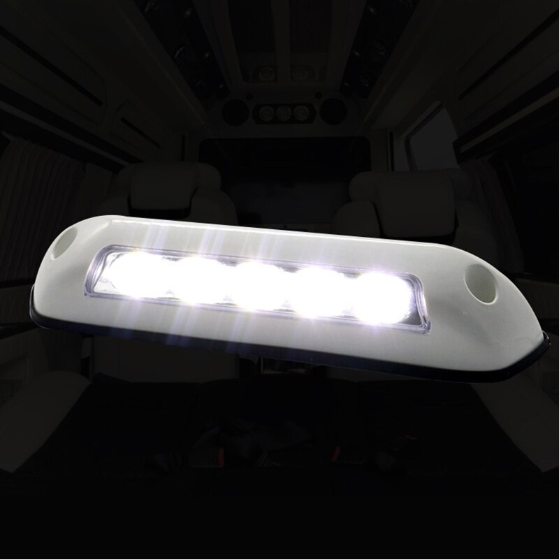 thumbnail image 2 of 12V 24V Led White Light Thin 6LEDs Waterproof For Car Truck 2 of 13