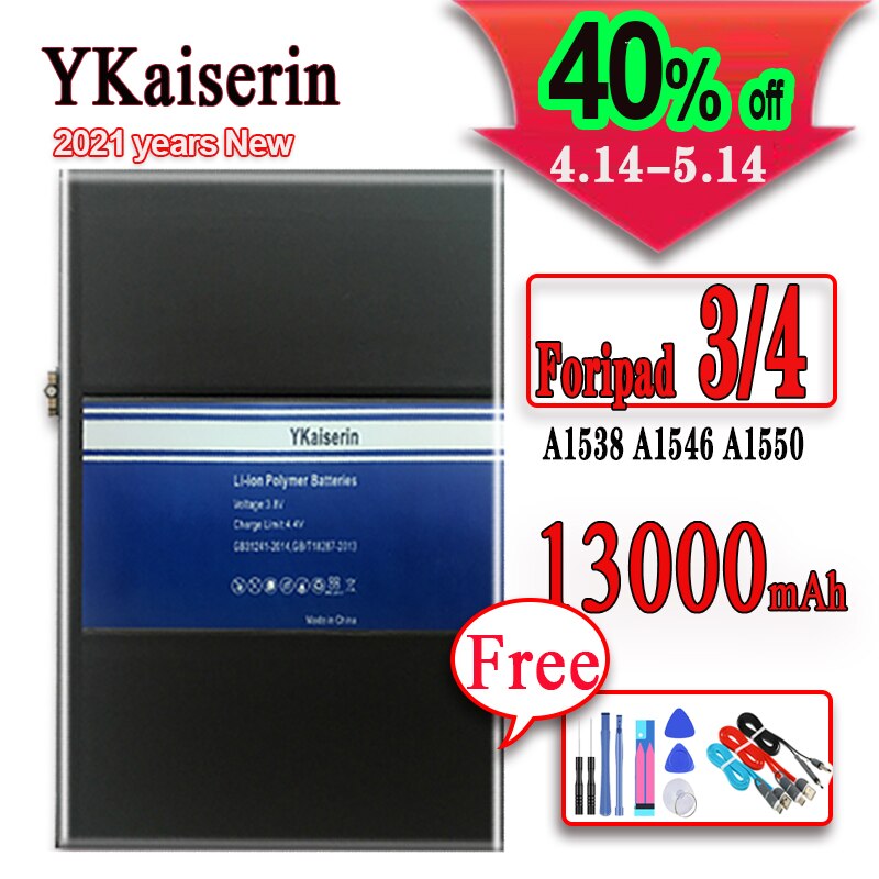 Tablet Batterie Für I Pad Ipad 3/4 13000mAh A1403 A1416 A1430 A1433 A1459 A1460 A1389 Batterie + Werkzeuge + track KEINE