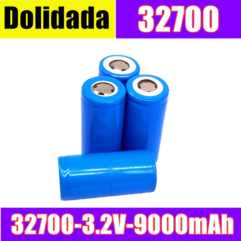 3.2V -9000mAh - 32700mah 9000 mAh battery LiFePO4 55A High Power Maximum Continuous Discharge Battery